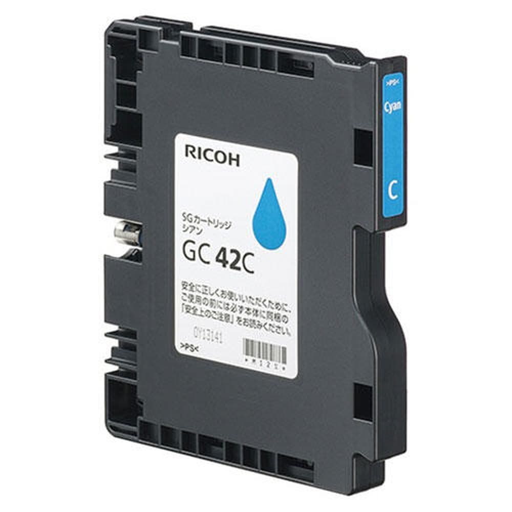 【ワケあり品】アウトレット リコー SGカートリッジ GC42C 純正品 Mサイズ シアン