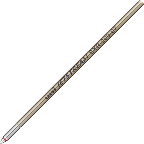 三菱鉛筆 油性ボールペン ジェットストリーム プライム 替芯 0.7mm 赤 10本 SXR20007.15