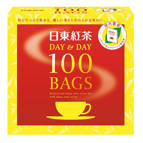 日東紅茶 紅茶ティーバッグデイ&デイ 100バッグ