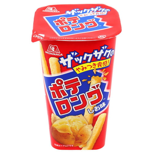 【WEB限定価格】森永製菓 ポテロング しお味 45g