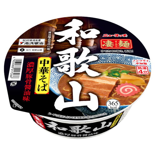 ヤマダイ 凄麺 ニュータッチ 和歌山中華そば 111g