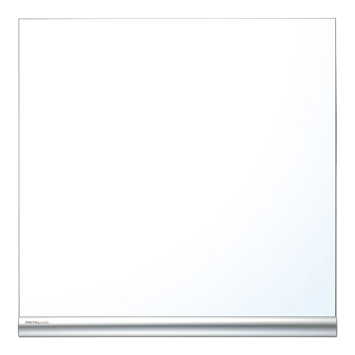 日学 メタルラインボード 壁掛けホワイトボード W888×H888 ML-330