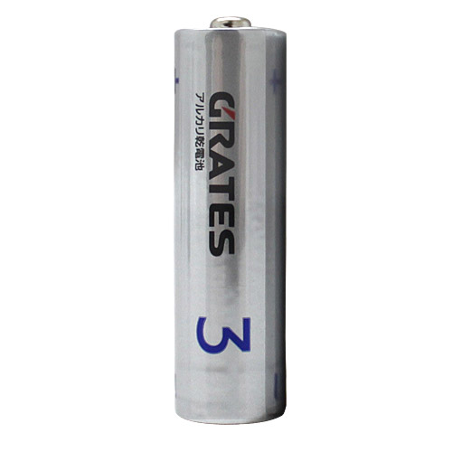 M&M アルカリ乾電池 GRATES 単3形 40本