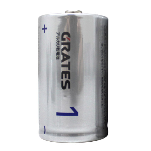 アルカリ乾電池 GRATES（グラテス） 単1形 2本