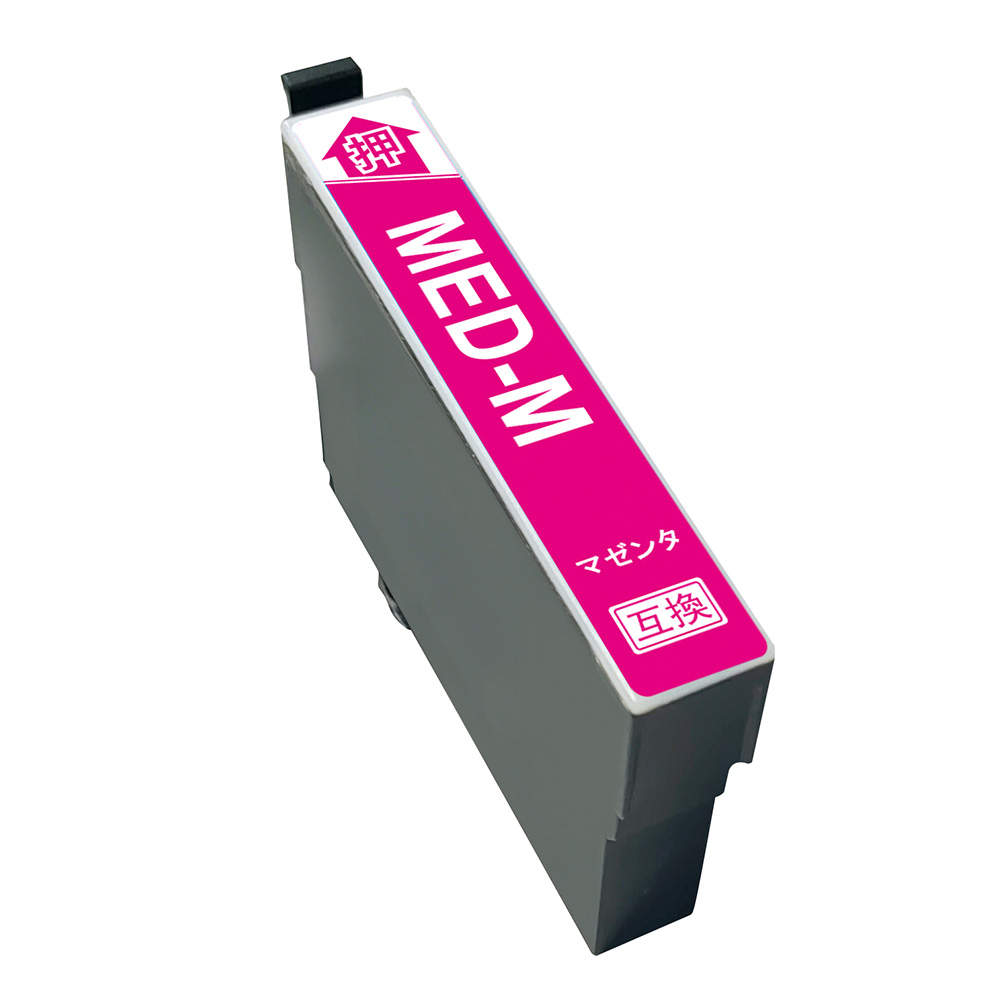 リサイクル互換インク エコパック エプソン対応 MED-M マゼンタ