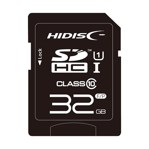 HIDISC SDHCカード CLASS10 UHS-1対応 32GB