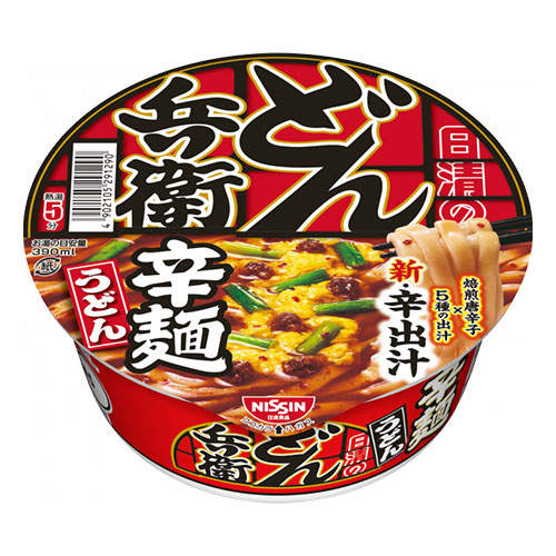 賞味期限:26.03.04 日清食品 どん兵衛 辛麺 81g 12個
