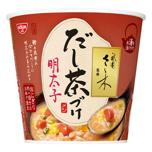 賞味期限:26.03.02 日清食品 祇園さゝ木監修 日清だし茶づけ 明太子 72g×6個
