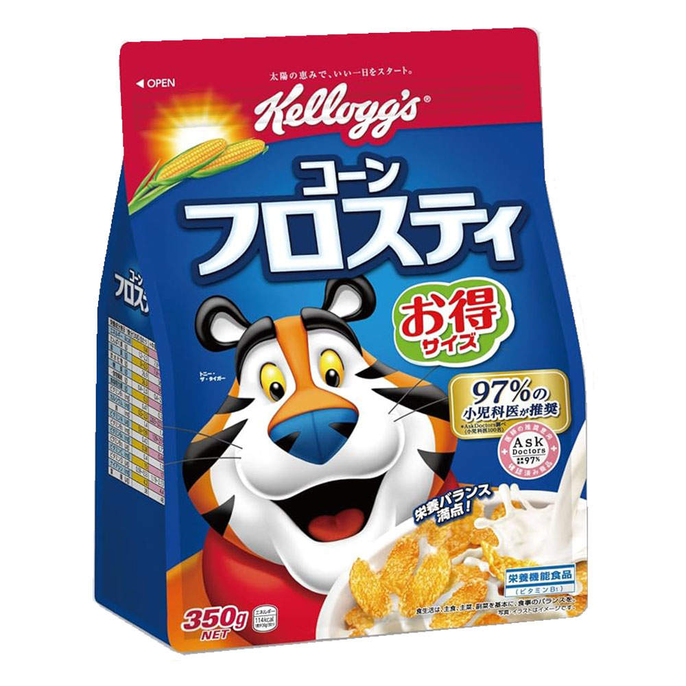 賞味期限:27.01.31 コーンフロスティ 350g 徳用 6袋 ケロッグ