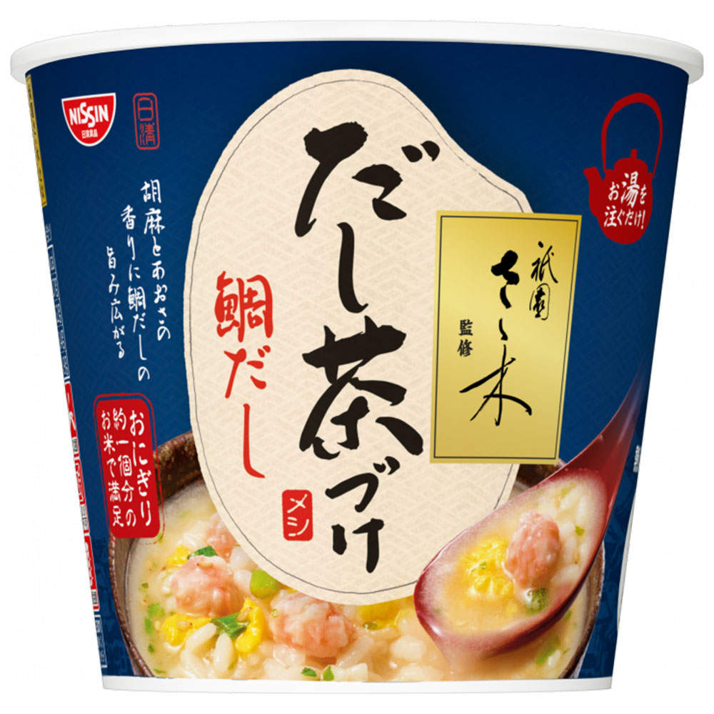 賞味期限:26.10.09 日清食品 祇園さゝ木監修 日清だし茶づけ 鯛だし 59g 6個