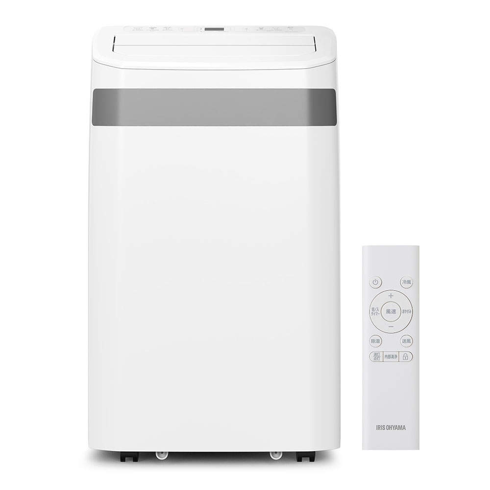 アイリスオーヤマ ポータブルクーラー インバーター 3.5kW 8~12畳 ホワイト IPA-3526U-W