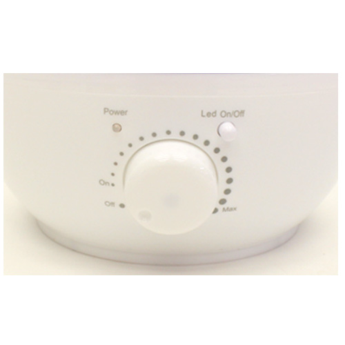 ヒロ・コーポレーション 加湿器 レイドロップ 超音波アロマLED加湿器 2.4L ホワイト KH-202WH