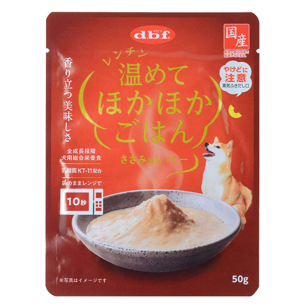 デビフ レンチン温めてほかほかごはん ささみ&レバー 50g 6個