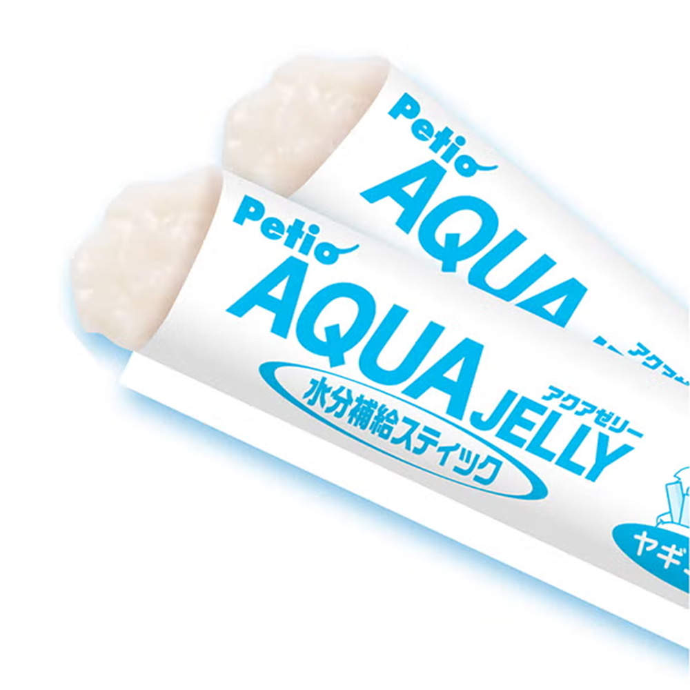 ペティオ アクアゼリー 水分補給 ヤギミルク スティックタイプ 8g 8本入