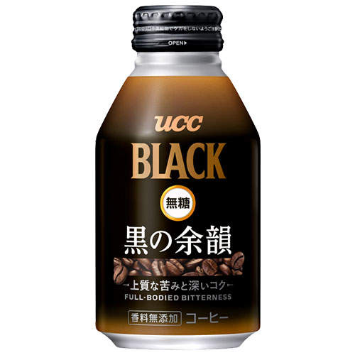 UCC BLACK 無糖 黒の余韻 275g 48缶