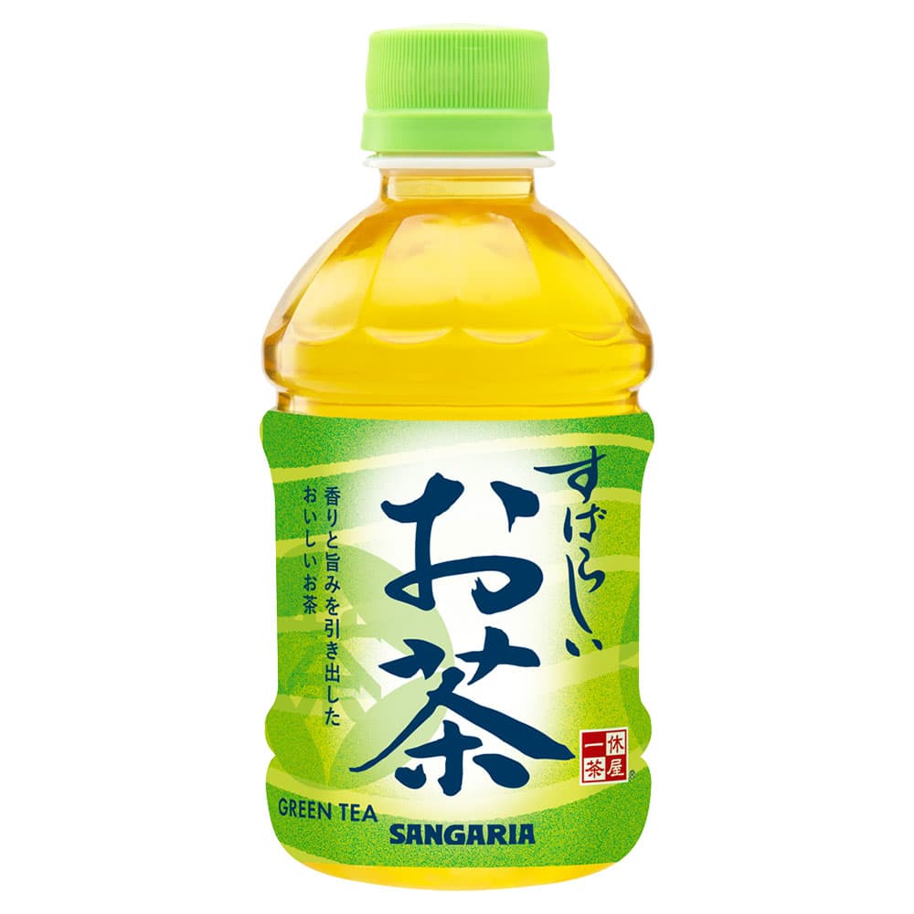 サンガリア すばらしいお茶 280ml 72本