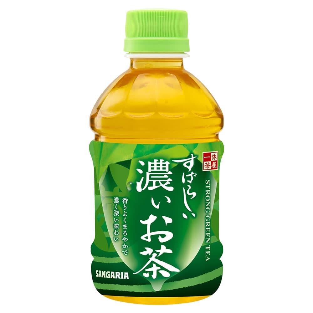 サンガリア すばらしい濃いお茶 280ml 72本