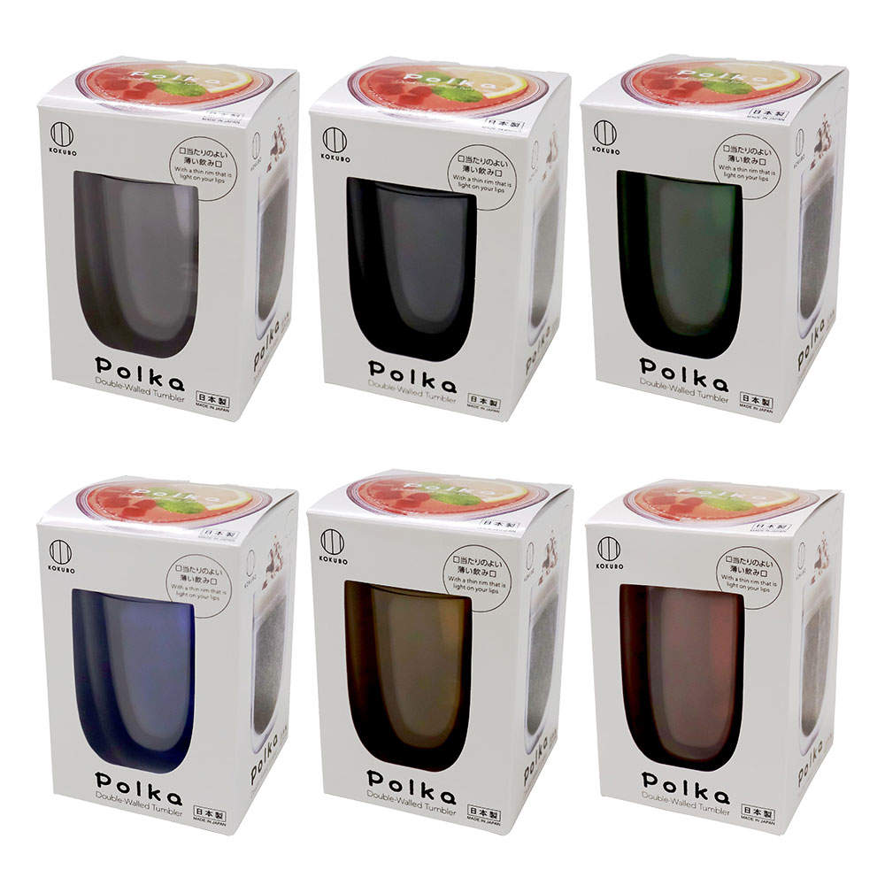 小久保工業所 Polka グラス 6色セット