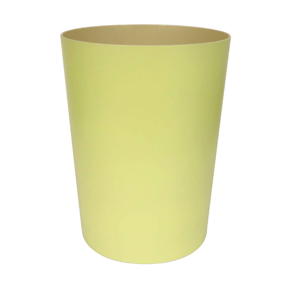 小久保工業所 マカロンダストボックス 丸 イエロー