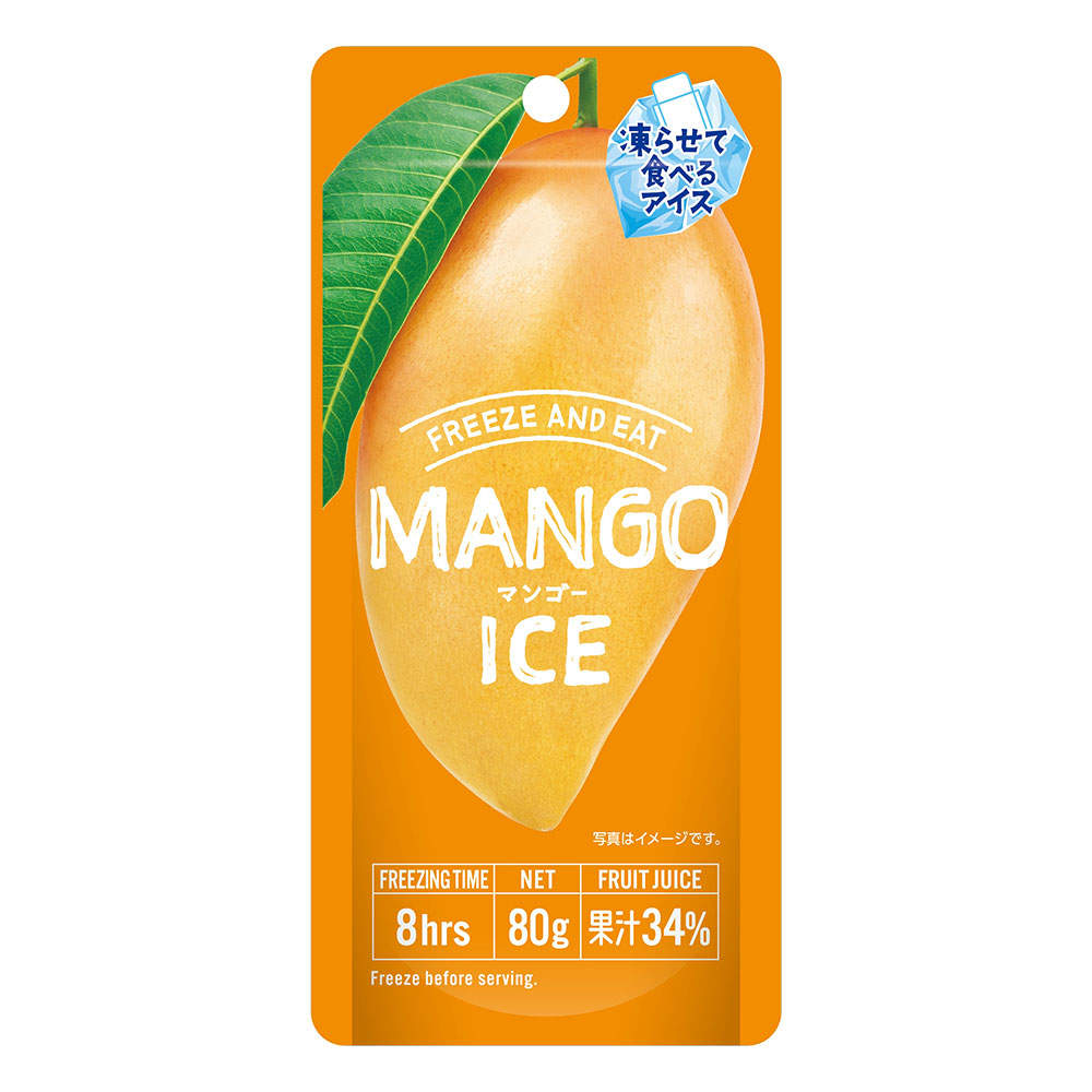 谷尾食糧工業 凍らせて食べるアイス マンゴーアイス 80g 3袋