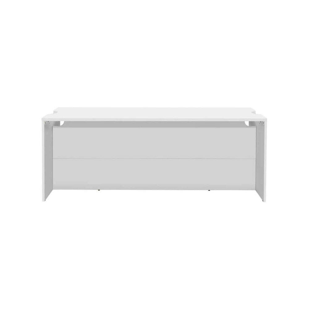 アール・エフ・ヤマカワ 木製カウンター テンポ ローカウンター W1800×D596 ホワイト RFTLC-1859WH