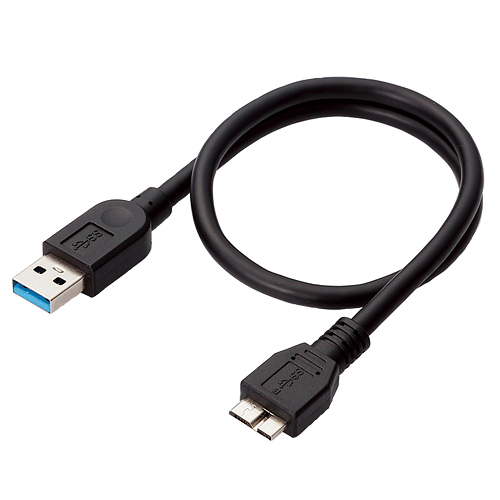 エレコム HDD USB3.0対応 ポータブルハードディスクドライブ 1TB ブラック ELP-CED010UBK