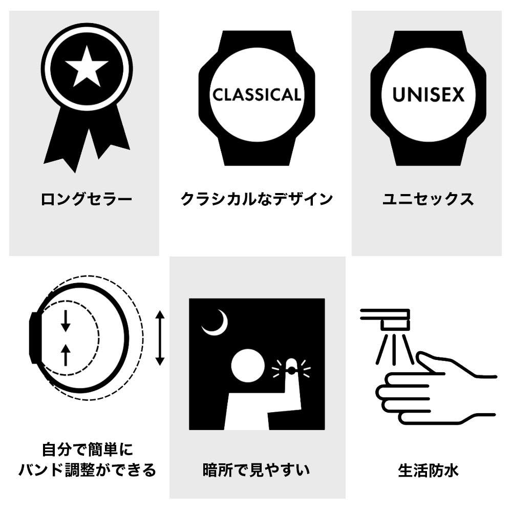 カシオ計算機 腕時計 スタンダード カシオコレクション A158WA-1JH