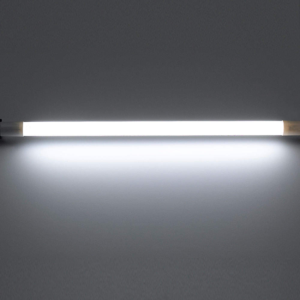ヤザワ LED蛍光灯 グロー式 20形 昼光色 4本 LDF20D/7/12/3