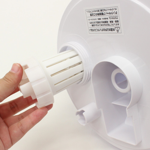 ヒロ・コーポレーション 加湿器 レイドロップ 超音波アロマLED加湿器 2.4L ホワイト KH-202WH