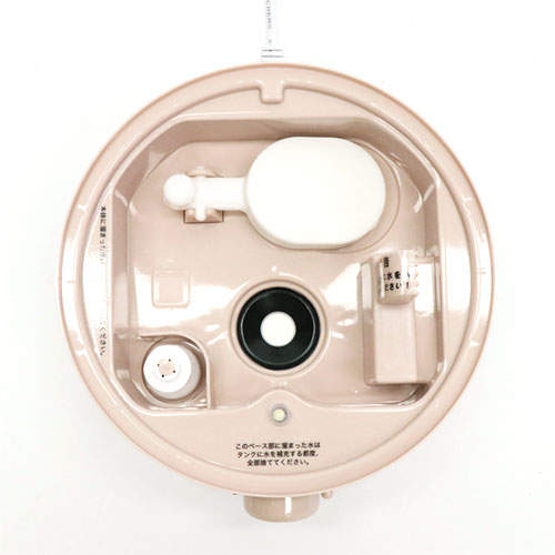 HIRO 超音波式加湿器 レイドロップ 上部給水 2.4L ベージュ KH-207BE