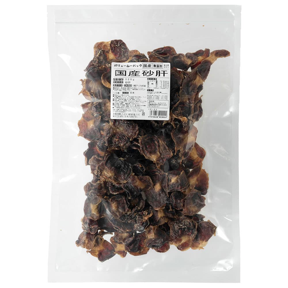 マルジョー&ウエフク ボリュームパック 国産砂肝 320g×3個