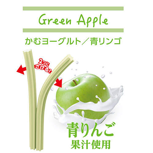 FORCANS フォーキャンス かむヨーグルト 青りんご 14本入 90g 6個