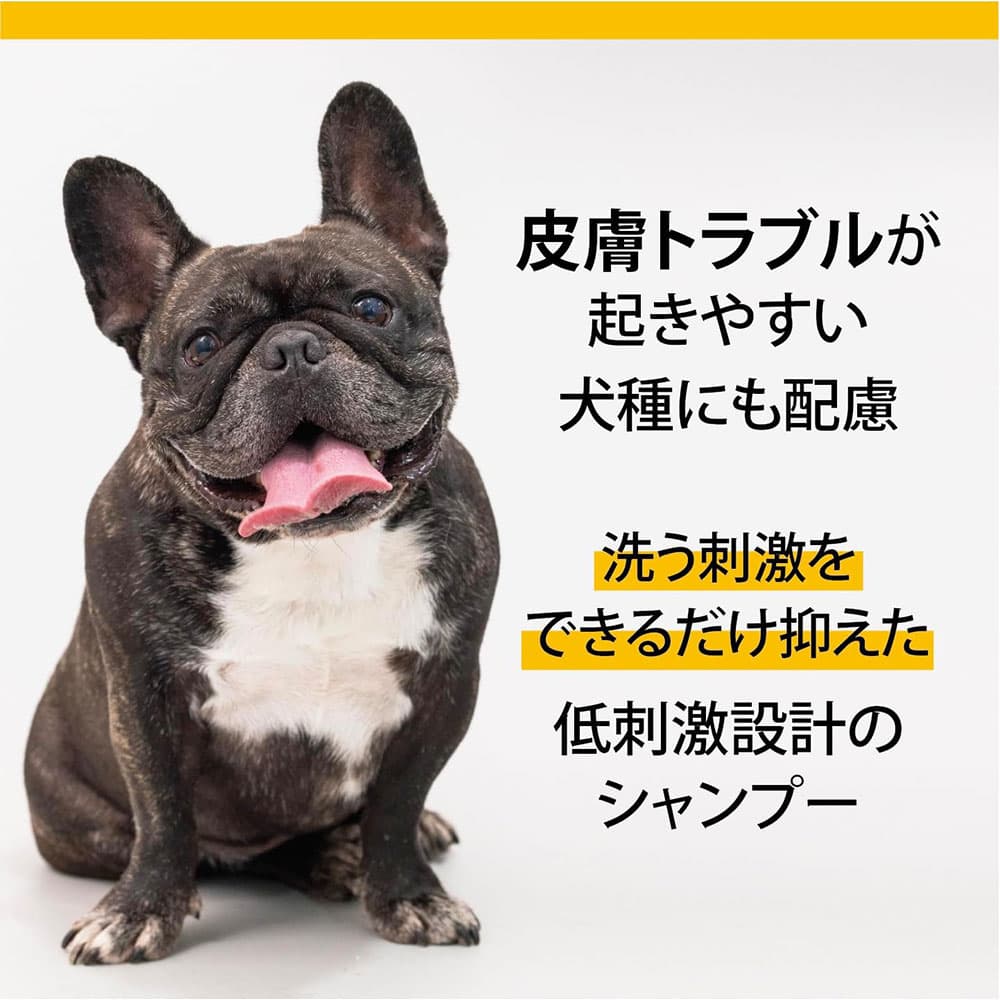 サラヤペッツ 犬用 低刺激シャンプー 短・中毛用 300ml
