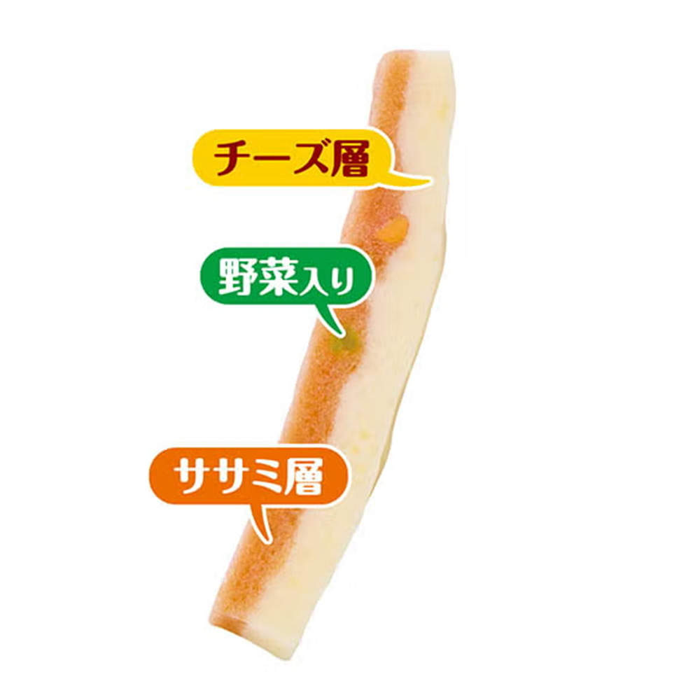 ペティオ 極上チーズとササミ スティックタイプ 野菜入り 100g