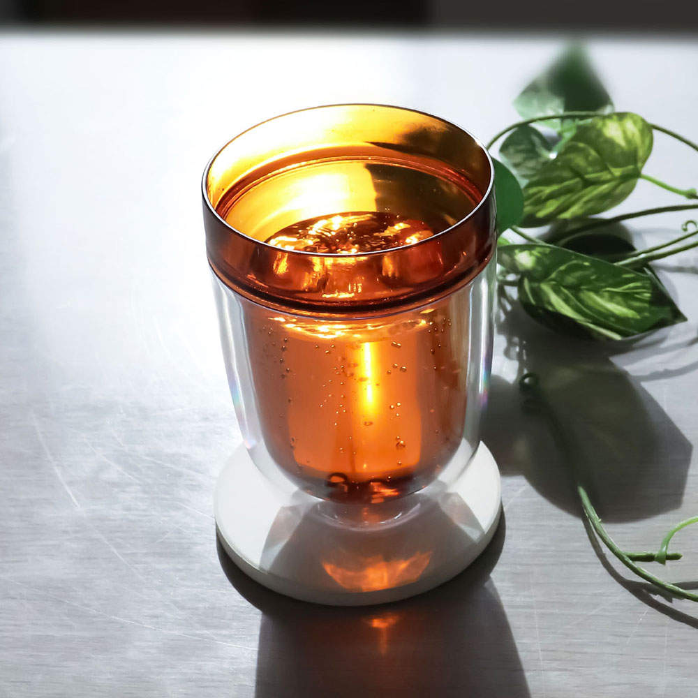 小久保工業所 Polka グラス オレンジ