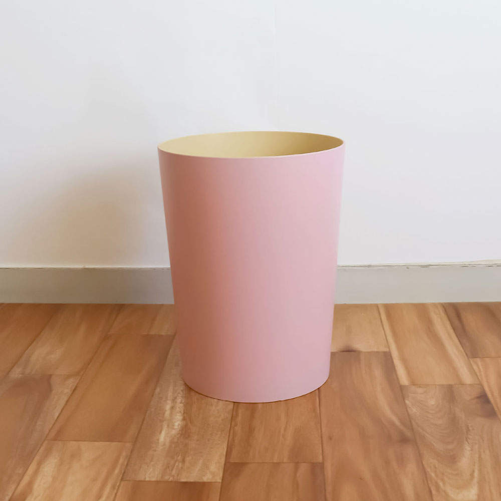 小久保工業所 マカロンダストボックス 丸 ピンク