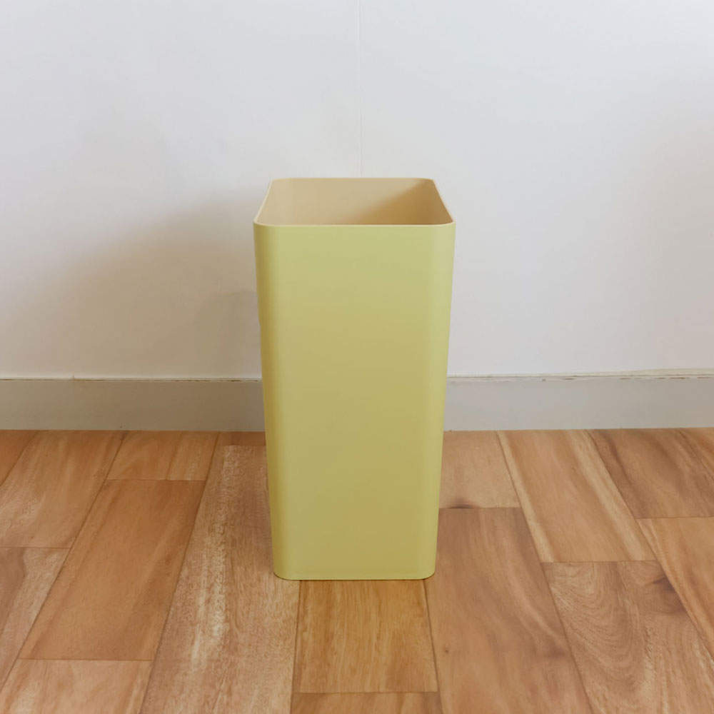 小久保工業所 マカロンダストボックス 四角 イエロー