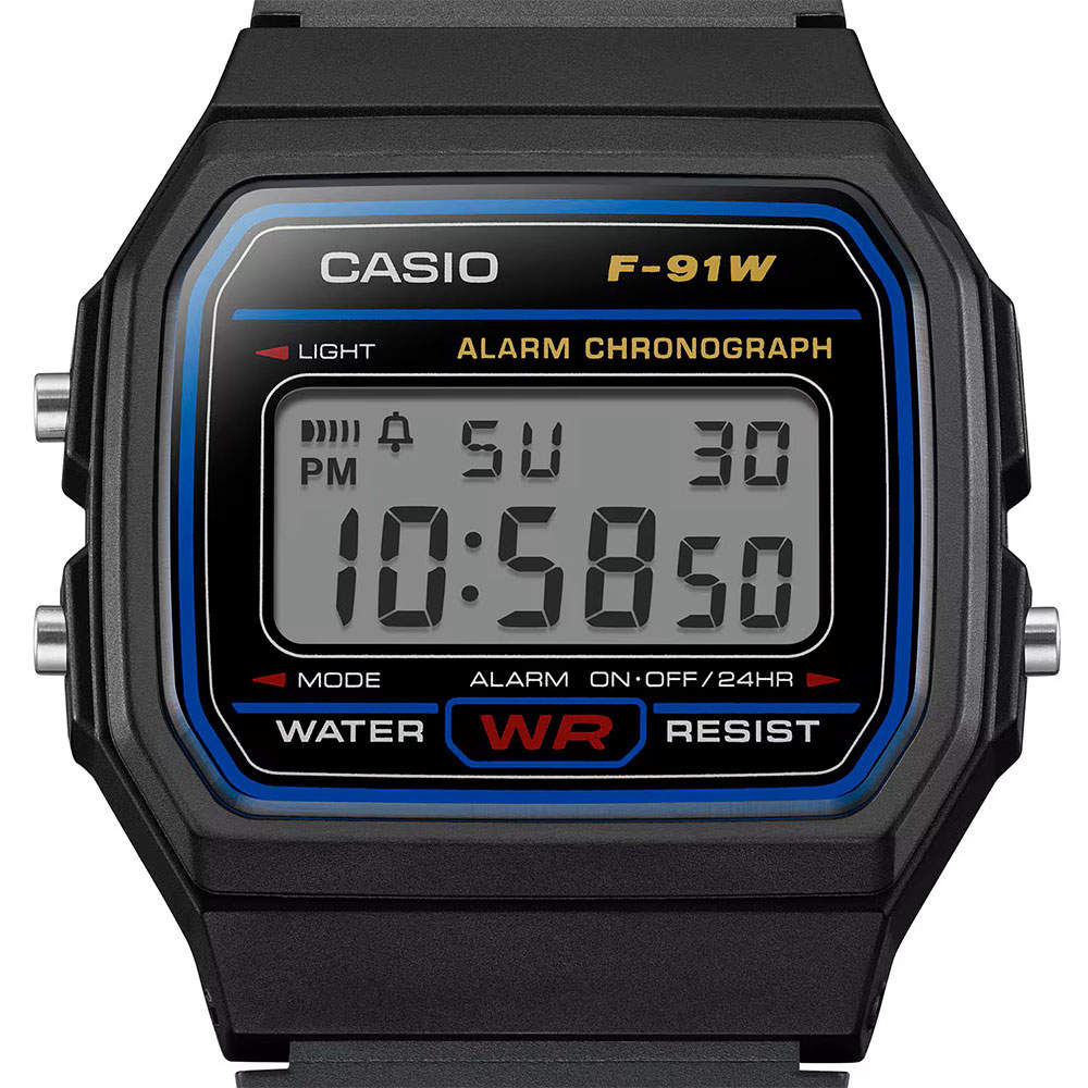 カシオ計算機 腕時計 スタンダード カシオコレクション F-91W-1JH