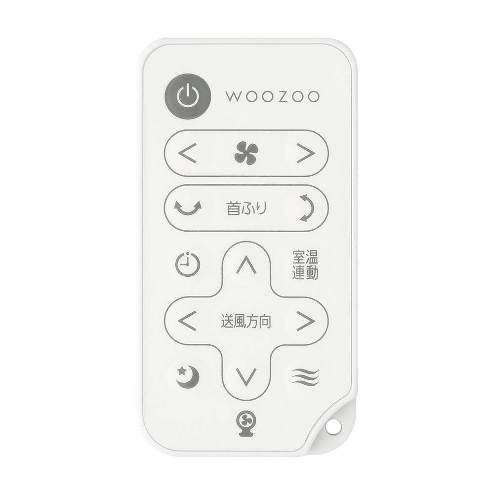 アイリスオーヤマ サーキュレーター WOOZOO 360 i DCモーター 上下左右首振り 22畳 ホワイト PCF-SDS15TEC-PD-W