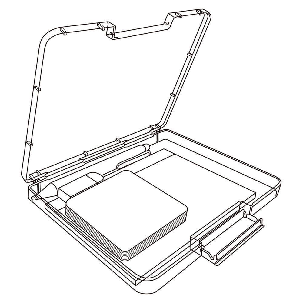 サナダ精工 アタッシュB6 クリア 10個