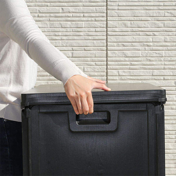 屋外ストッカー 収納BOXベンチ 190L 38356