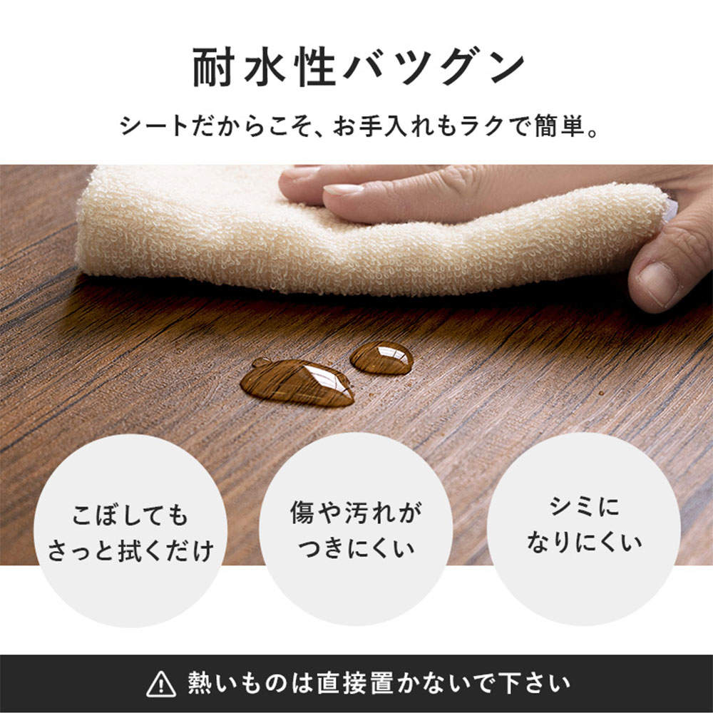 萩原 カフェテーブル(角型) マーブルグレー LT-4919MGY