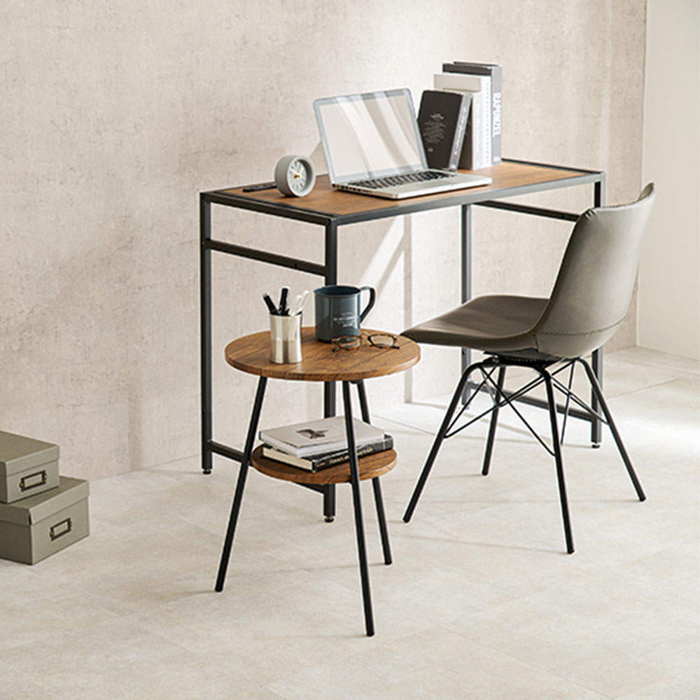 萩原 サイドテーブル ブラウン LST-4663BR