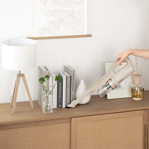 アイリスオーヤマ 掃除機 マジカリーナ サイクロン式 グレージュ SCD-124P-HC