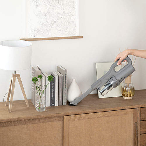 アイリスオーヤマ 掃除機 マジカリーナ サイクロン式 グレー SCD-124P-H