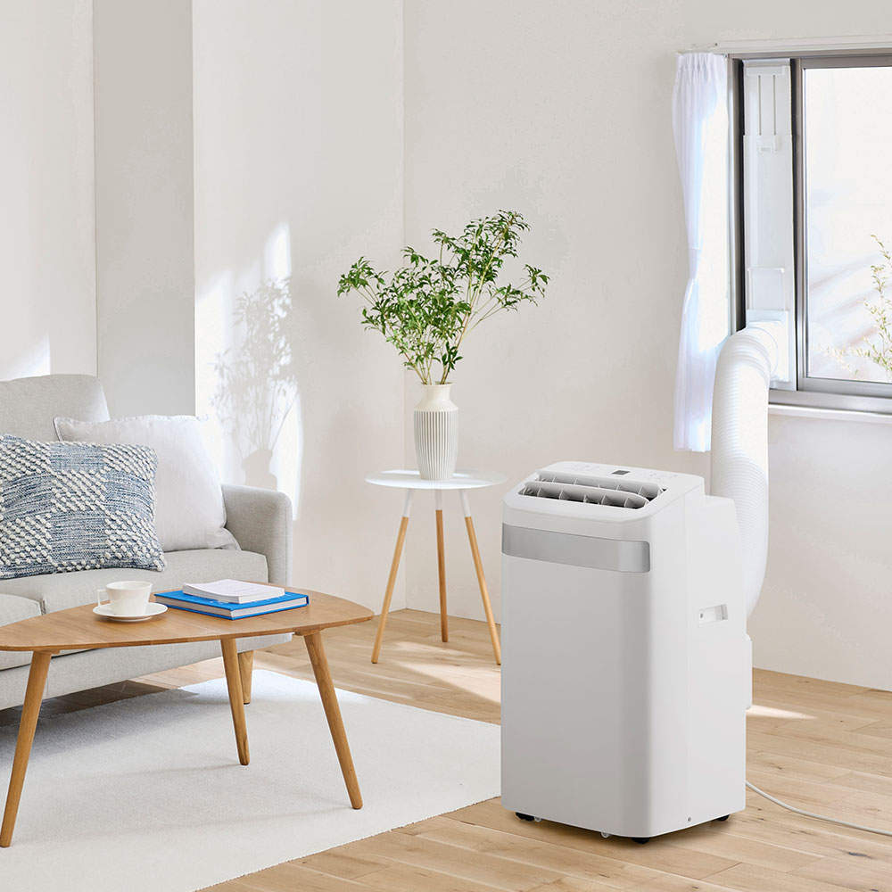アイリスオーヤマ ポータブルクーラー インバーター 3.5kW 8~12畳 ホワイト IPA-3526U-W