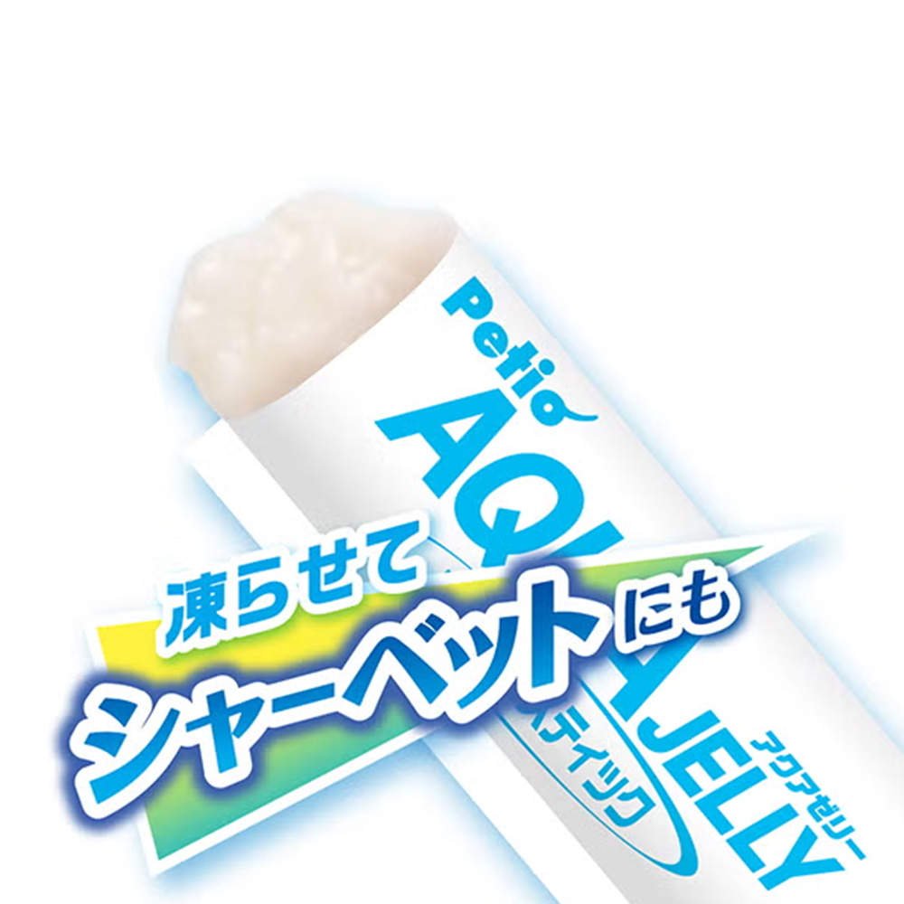 ペティオ アクアゼリー 水分補給 ヤギミルク スティックタイプ 8本入 10個
