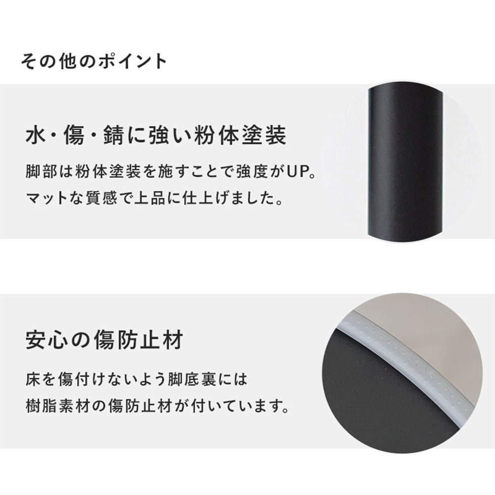 萩原 カフェテーブル(角型) マーブルグレー LT-4919MGY