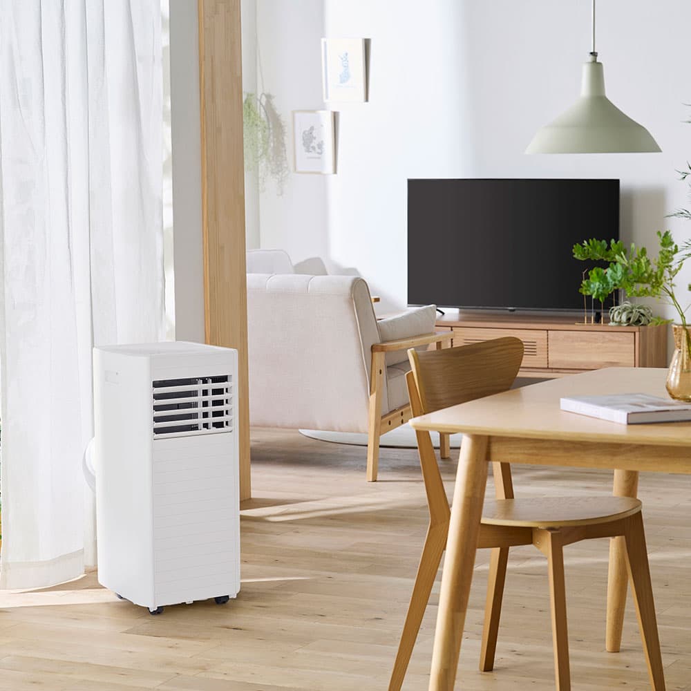 アイリスオーヤマ ポータブルクーラー 2.8kW 7~10畳 ホワイト IPA-2826U-W