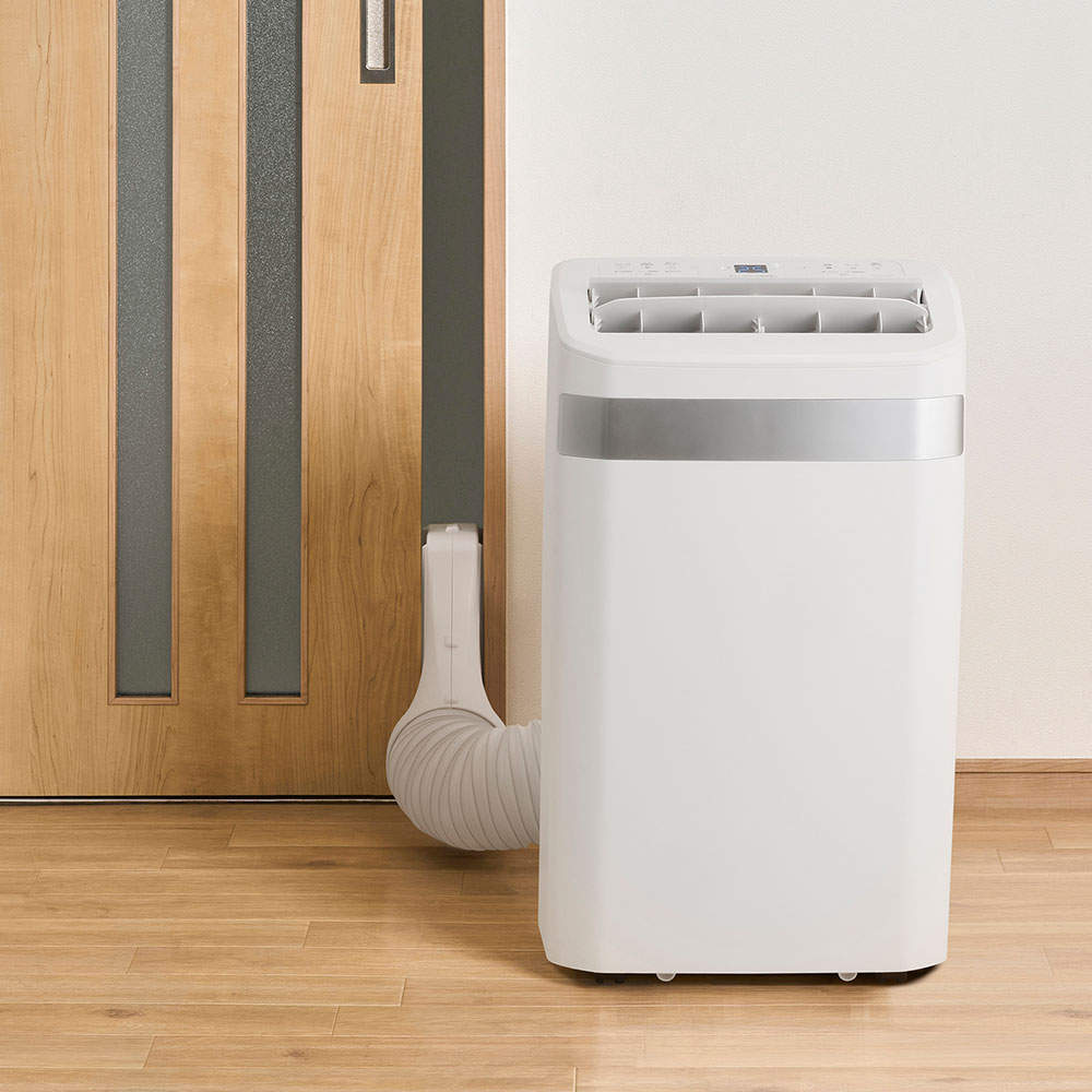 アイリスオーヤマ ポータブルクーラー インバーター 3.5kW 8~12畳 ホワイト IPA-3526U-W